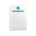 O aço branco esvazia primeiros socorros Kit Boxes First Aid Case