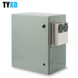 Caixa de distribuição elétrica fixada na parede do armário/telefone do cerco com ventilador de refrigeração
