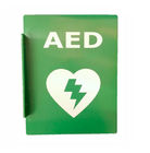 Maneira fixada na parede do AED um do sinal do coração/tipo em dois sentidos/de V forma disponível