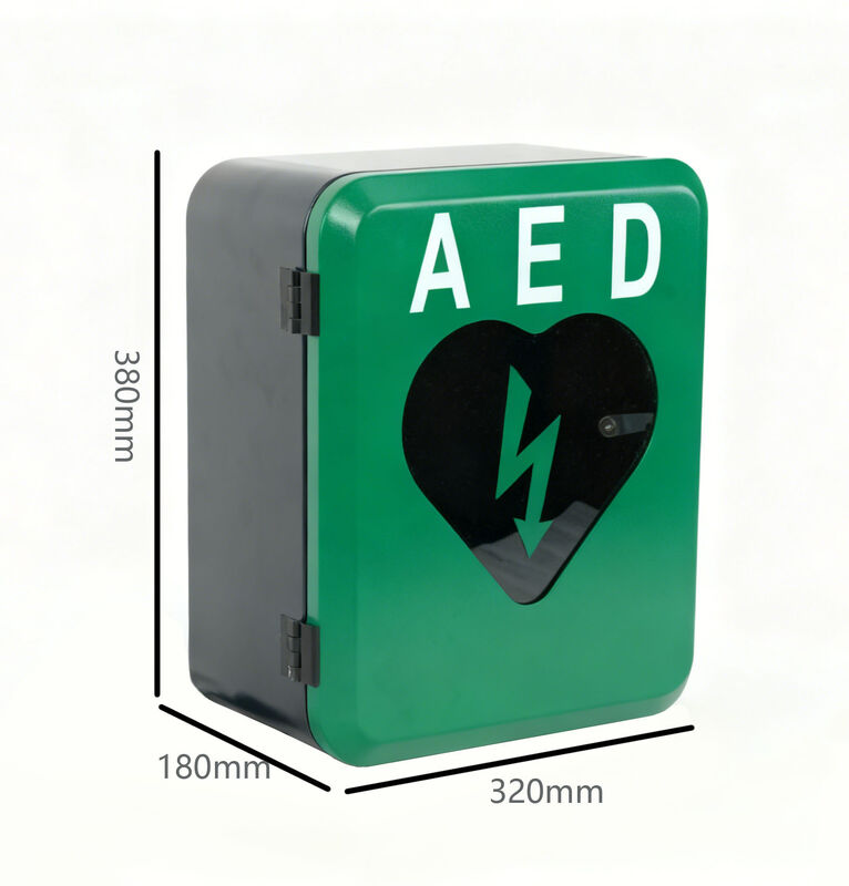 2026 NEW DESIGN Outdoor Heated Waterproof AED Wall Mount Cabinet with Audible Alarm